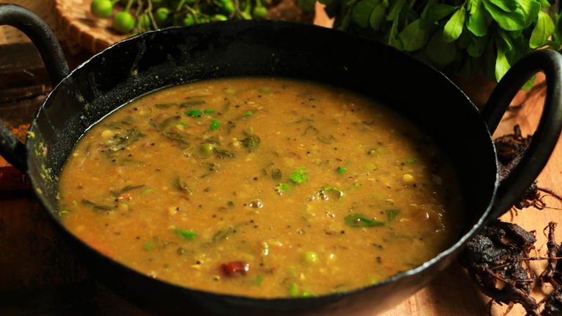methi sambar 1