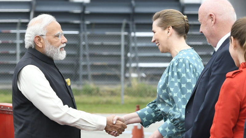 narendra modi Denmark