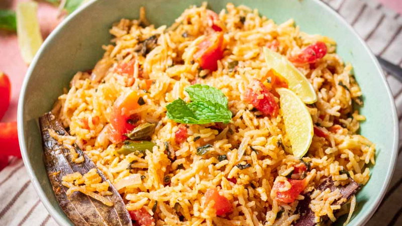 tomato biryani