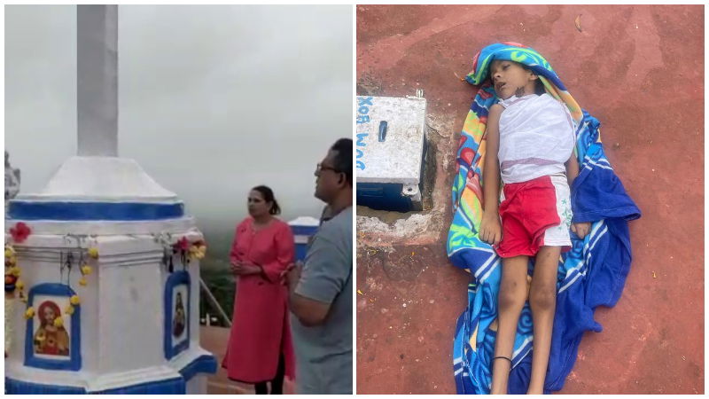 Belgaum child cross