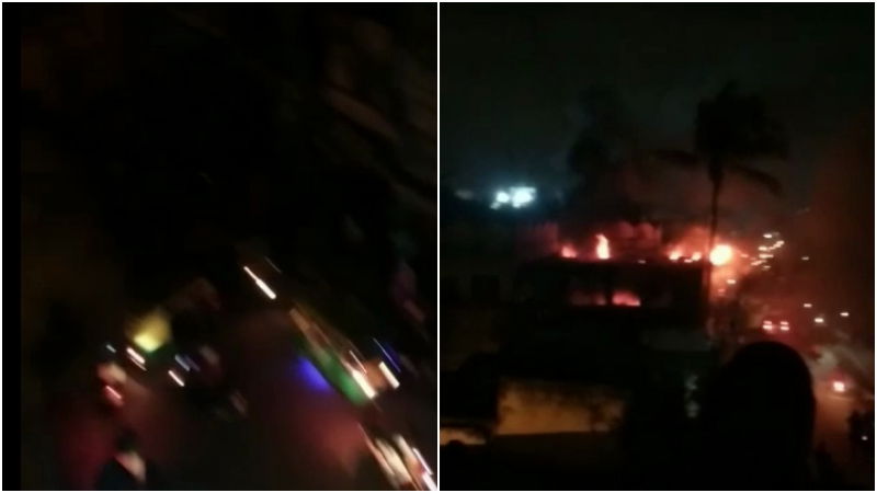 DJ Village Dargah Fire bengaluru 2