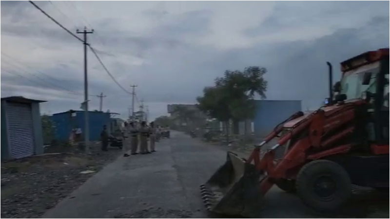 Kalaburagi bulldozer Jaffarabad 2