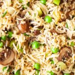 Mushroom fried rice