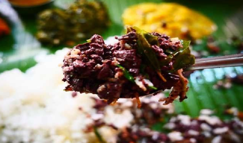 Mutton Ratha Poriyal 3