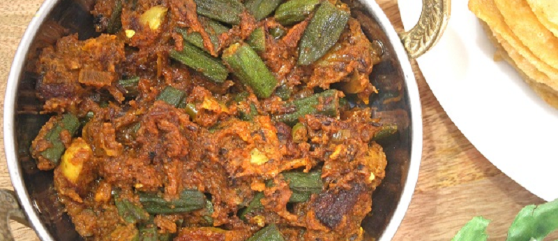 Tawa Masala Bhindi Recipe 2