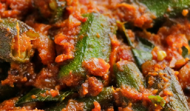 Tawa Masala Bhindi Recipe 4
