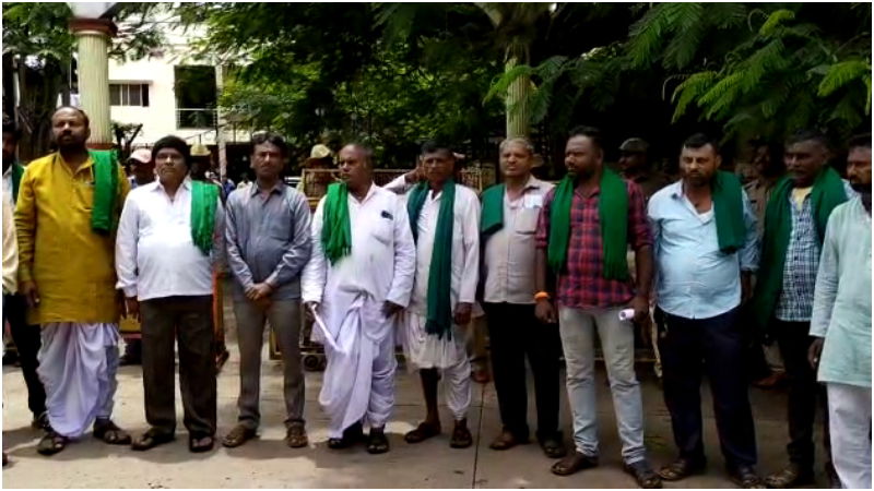 agnipath peasant leaders compounds Kisan Morcha Dharwad 1