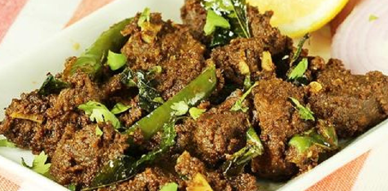 boneless mutton fry