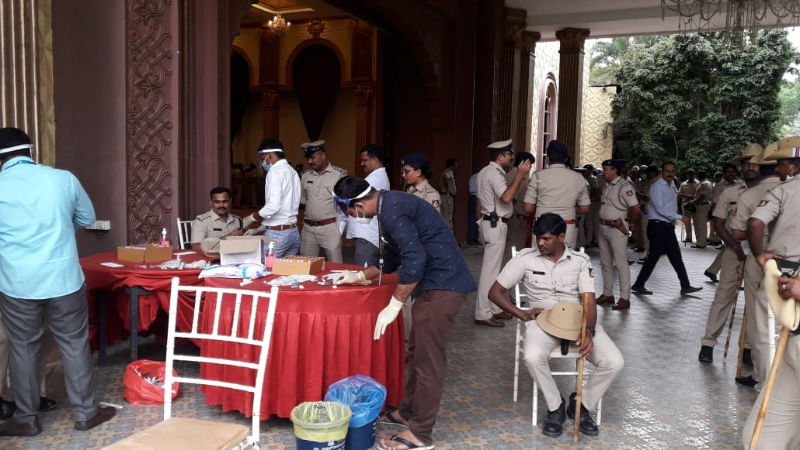 covid test police