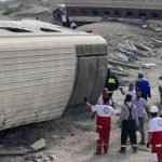 iran train accident
