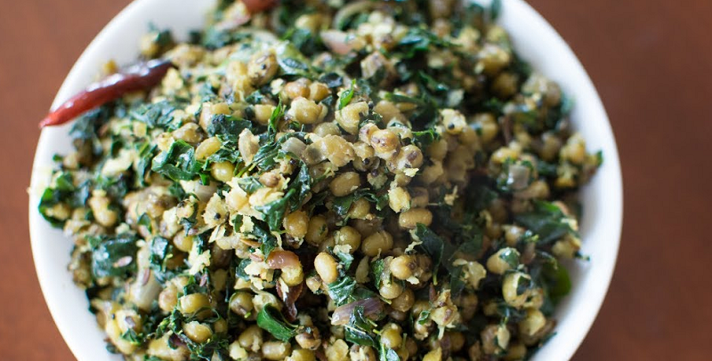 moong sprouts curry 3