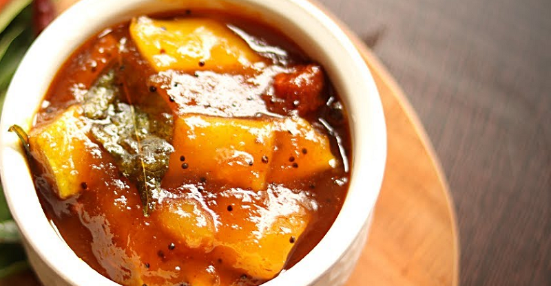raw mango sweet pachadi 1