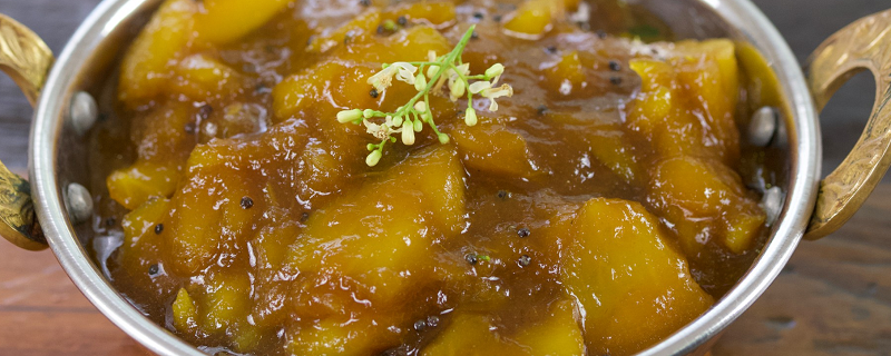 raw mango sweet pachadi 2