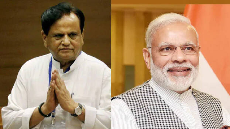 Ahmed Patel and modi