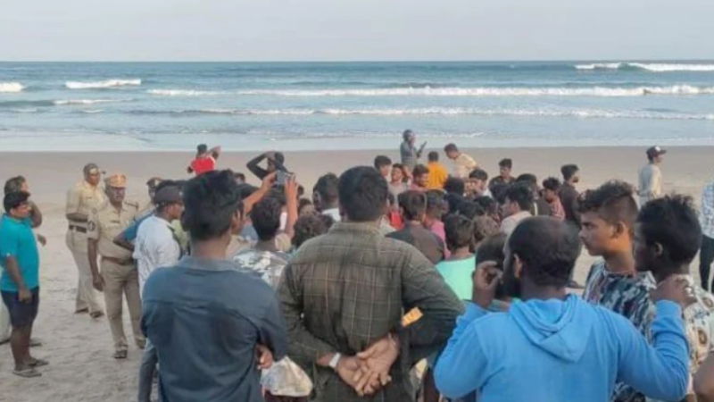 Andhra Pradeshs Pudimadaka beach