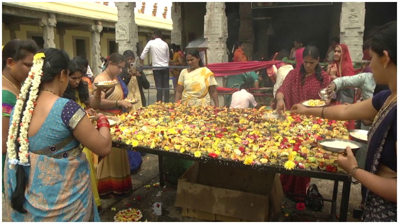 Chamundeshwari Lemon Fruit Puja Chamarajanagar Ashada Masam 1