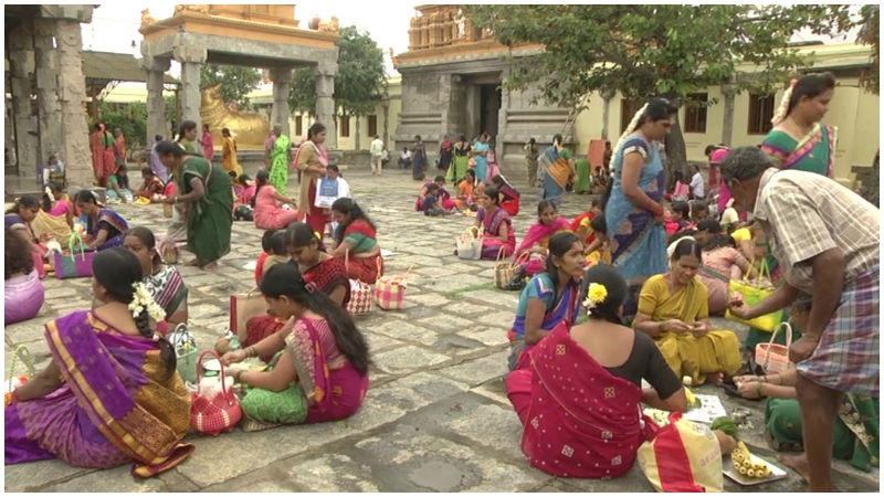 Chamundeshwari Lemon Fruit Puja Chamarajanagar Ashada Masam 2