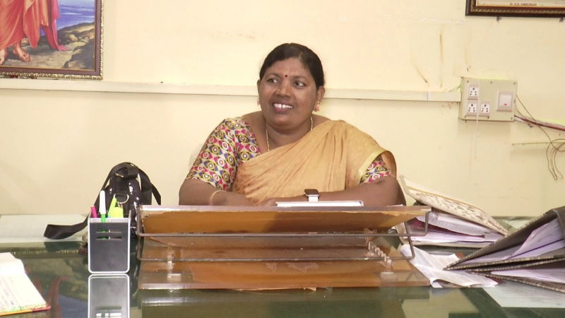 Chikkaballapur College Mata Mantra Principal Puppet 1