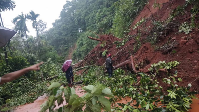 Chikkamagaluru landslides