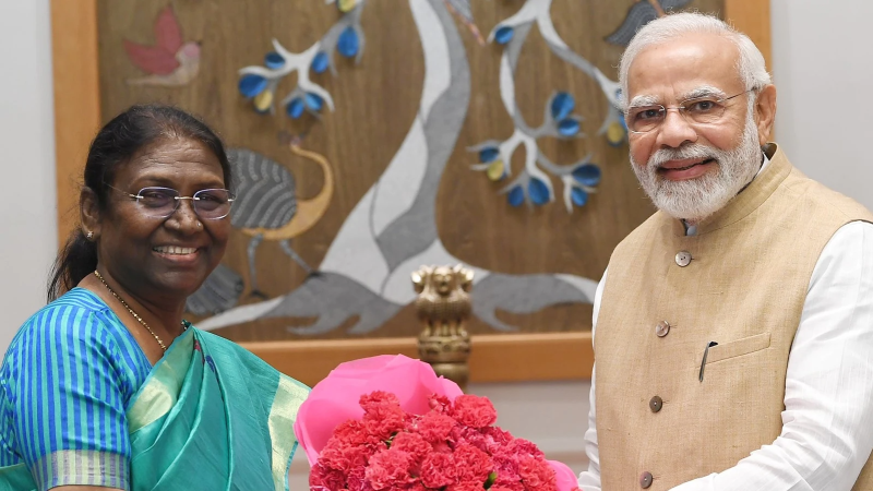 Droupadi Murmu narendra modi e1658370169882