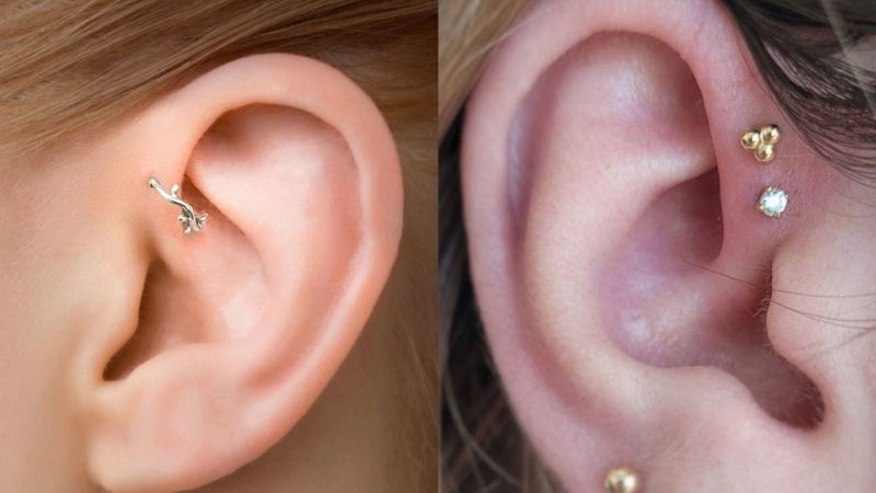 Forward Helix Ear Piercing 1