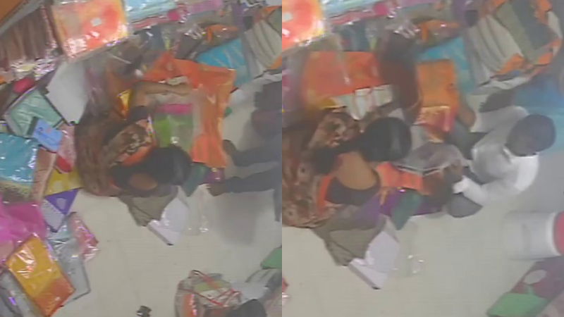 Gandhinagar Police Station Bellary Saree Theft 2