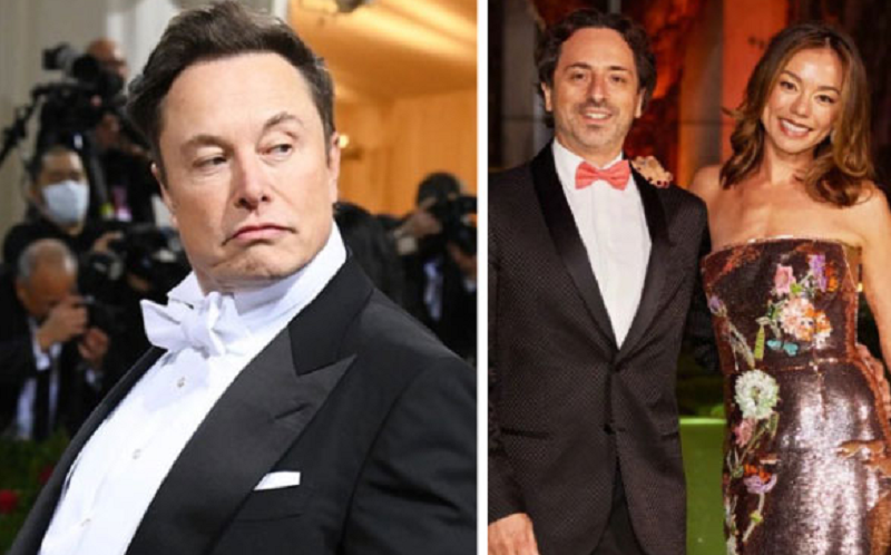 Google Co Founders Wife AND Musk 1