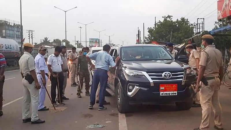 Jharkhand mla car 1