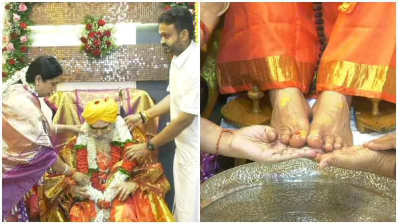 Lakshmi Hebbalkar Bhimashankar Linga Shivacharya Swamiji 1