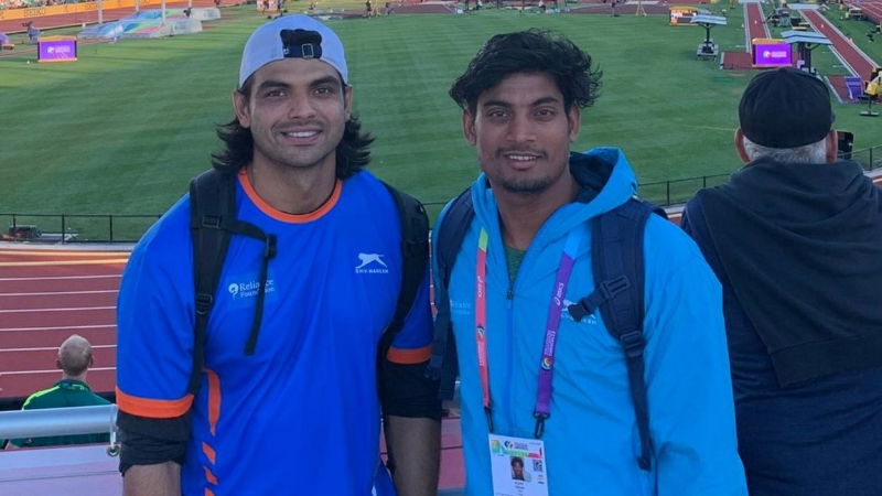 Neeraj Chopra And Rohit Yadav