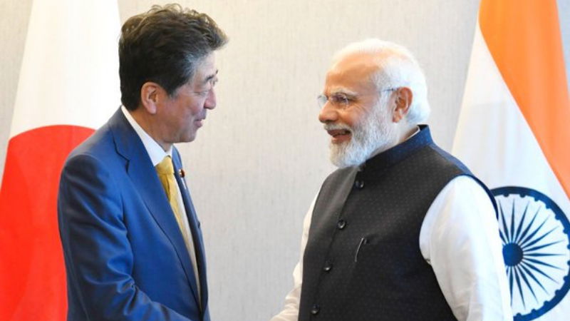 Shinzo Abe narendra modi 2