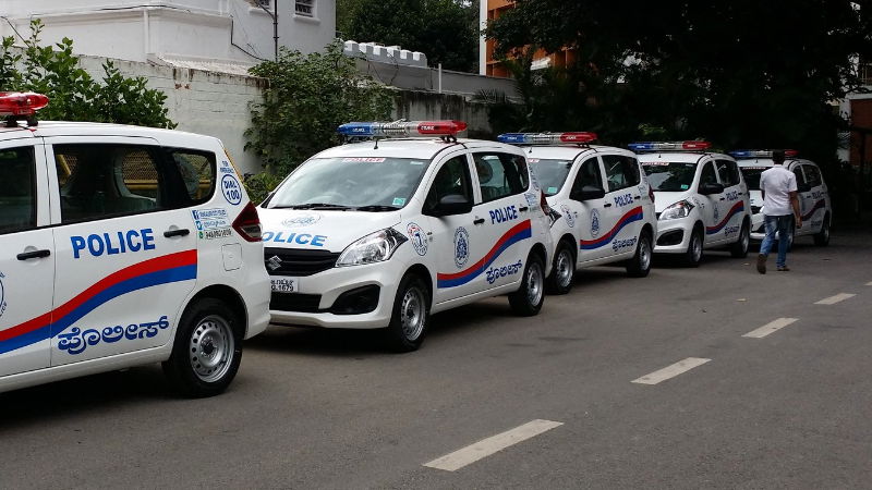bengaluru police car crime