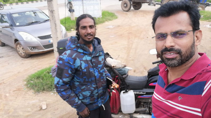 bike kerala dog