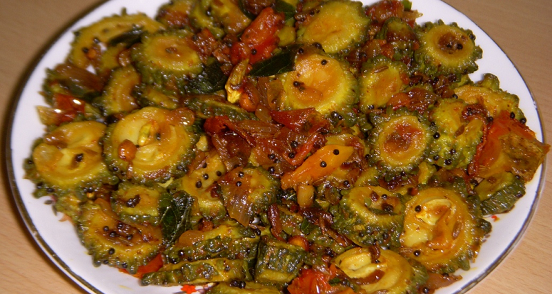 bitter gourd curry recipe 2