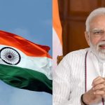 narendra modi flag