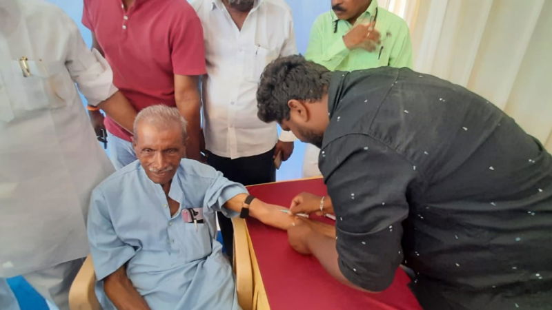 raichur Collect signatures in blood AIIMS