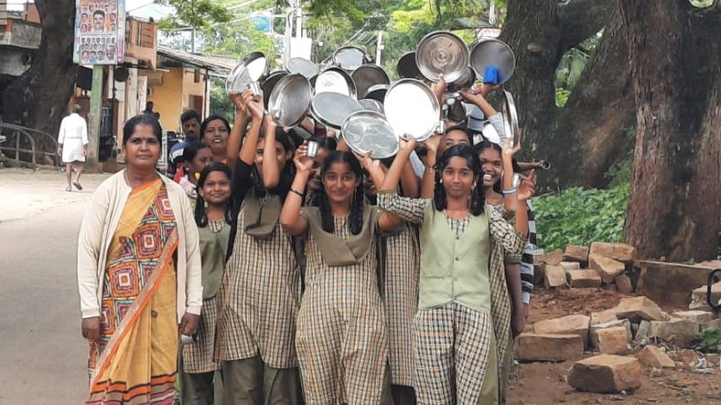 student protest chikkaballapur 1