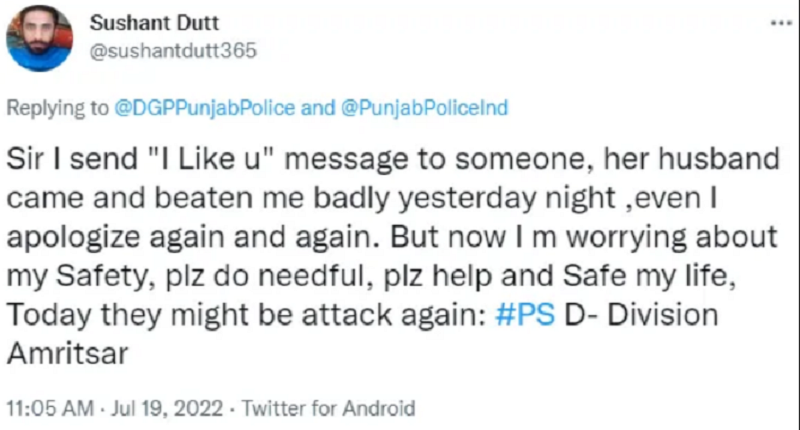 yotha police tweet