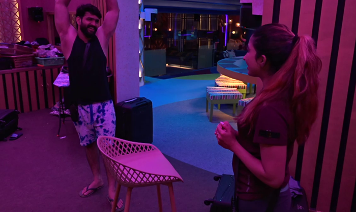 BIGG BOSS ROOPESH SANYA 1