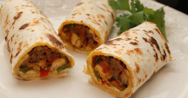Chicken Kathi Roll 1
