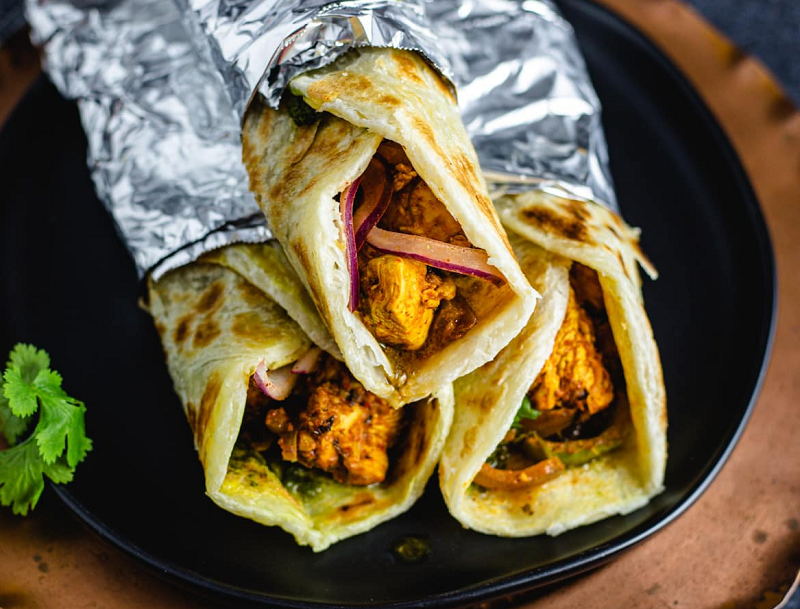 Chicken Kathi Roll