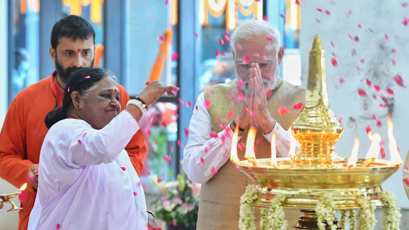 Faridabad amrita hospital narendra modi 2