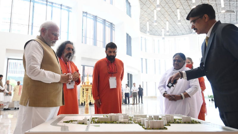 Faridabad amrita hospital narendra modi