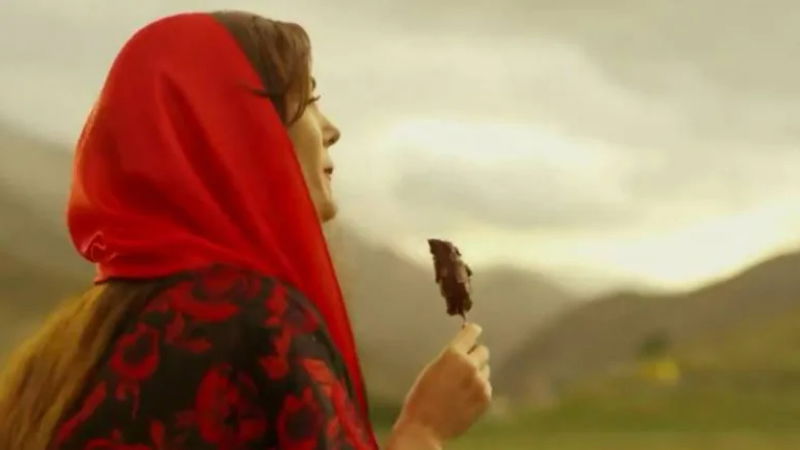 Iran ice cream ad