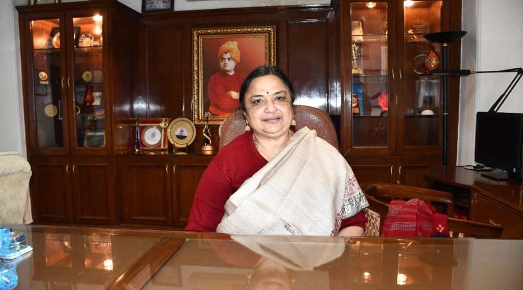 JNU VC SANTHI