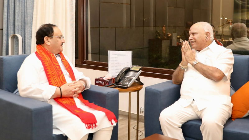 JP Nadda BS Yediyurappa 1