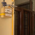 Piped cooking gas