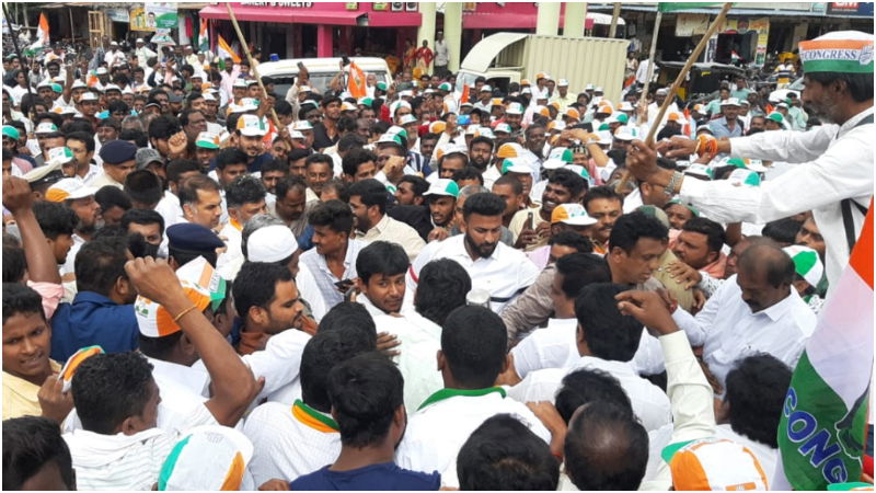 Siddaramaiah Chikkaballapur D.K.Shivakumar Election Siddaramaiah Chikkaballapur D.K.Shivakumar Election 4