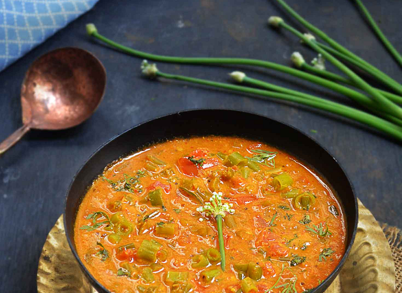 Spring Onion Gojju 1