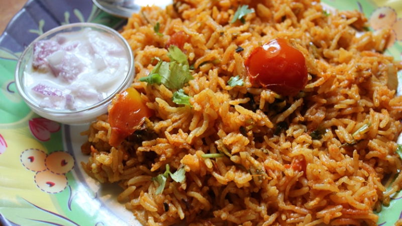 Tomato Biryani